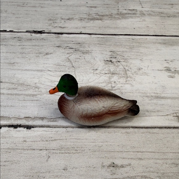 Other - collectible miniature mallard duck figurine or small decoy 2x1 inches